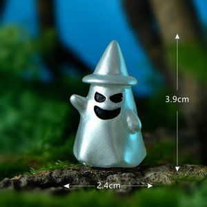Halloween resin trinkets - Hat Ghost